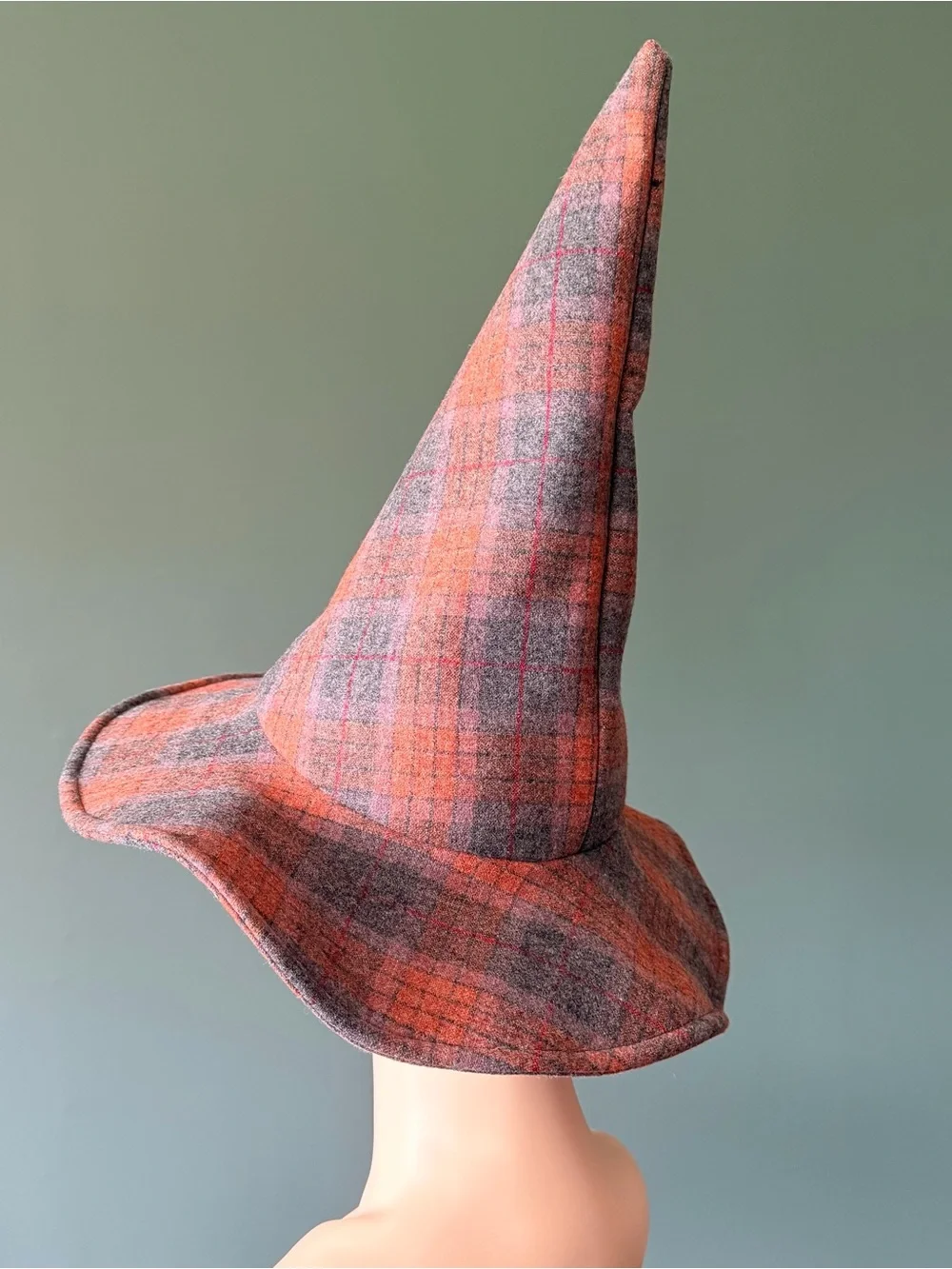 Handmade Wool Witches Hat